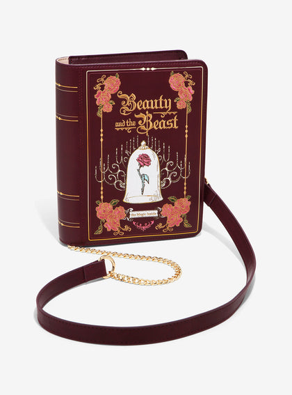 La Bella Y La Bestia Bolso Libro de Cuentos CrossBody