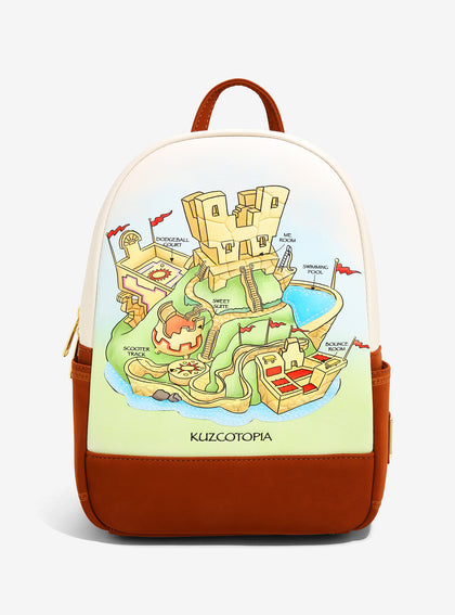 Mochila Mapa Kuzcotopia Las Locuras Del Emperador