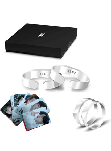BTS Set De Anillos Bff Bt21 Army