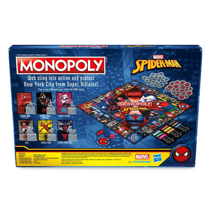 Spider Man Monopolio Hombre Araña Monopoly