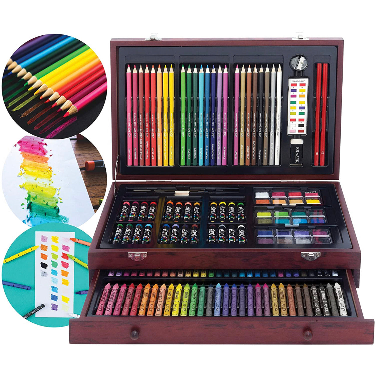 Estuché Set De Pintura Colores Wood Art – Accesorios-Mexicali