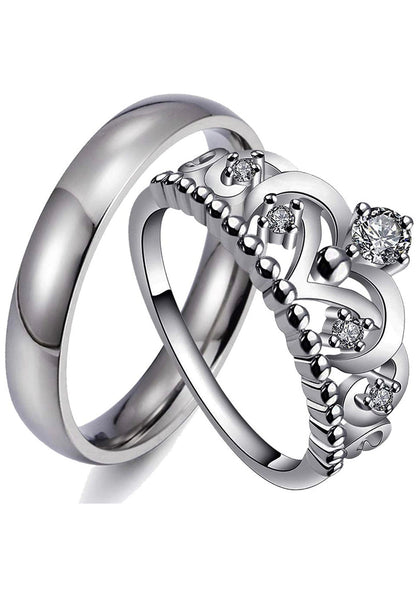 Anillos de Promesa Siempre Tuyo Siempre Mia