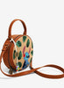 Lilo & Stitch Bolsa CrossBody Stitch Floral Café