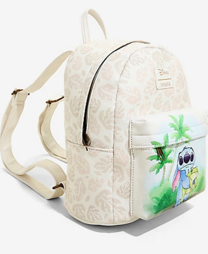 Lilo & Stitch Mochila Stitch Beige Ohana PRE- ORDEN