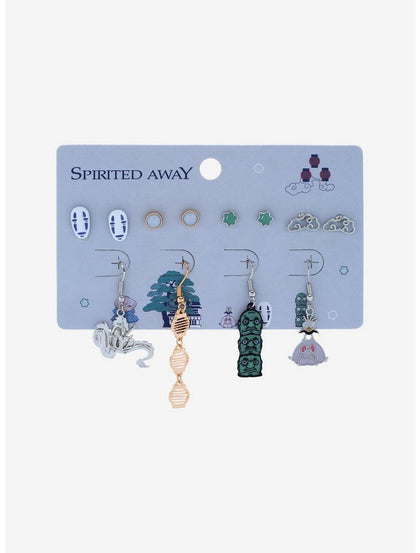 Estudio GHIBLI Spirited Away Set De Aretes Caracteres