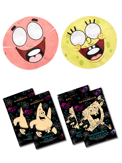 Bob Esponja Set de 4 Mascarillas