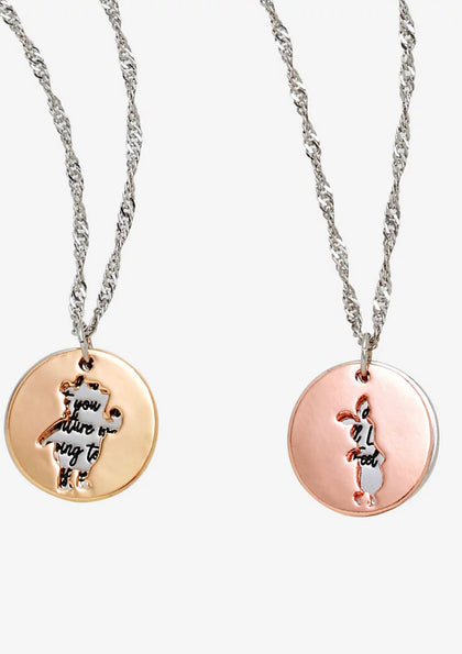 Winnie Pooh Set Collares Bff Piglet