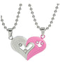 Set De Collares Corazón Pareja