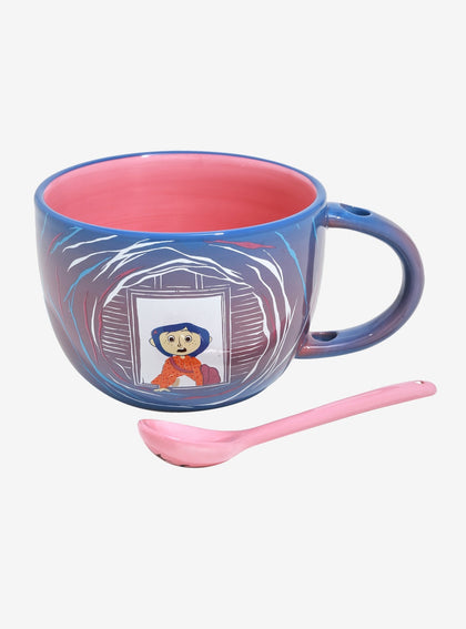 Coraline Taza y Cuchara