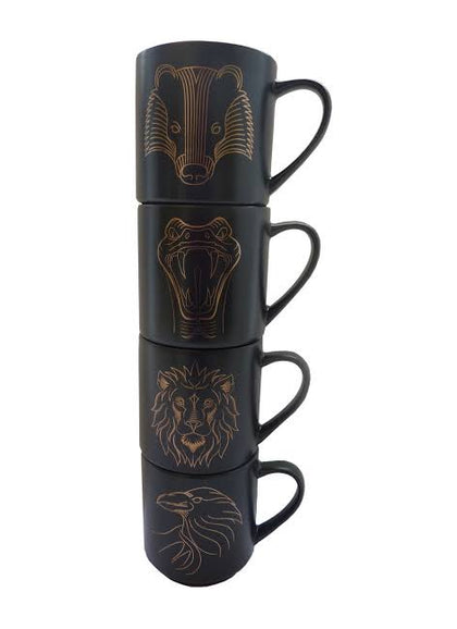 Harry Potter Set De Tazas Casas Hogwarts