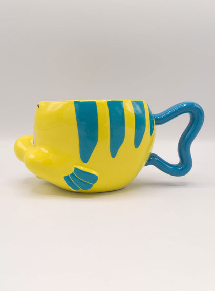 La Sirenita Taza Flounder