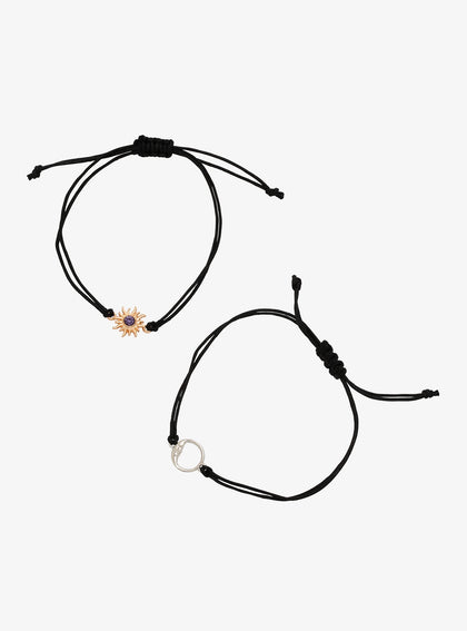 Sol y Luna Set De Pulseras