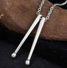 Collar Baterista Drummer Stick