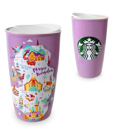 Disney Taza Starbucks Magic Kingdom Ceramica