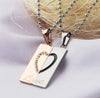 Set De Collares Para Pareja Corazón
