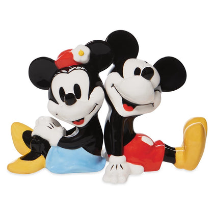 Mickey Mouse Y Minnie Mouse Salero Y Pimentero