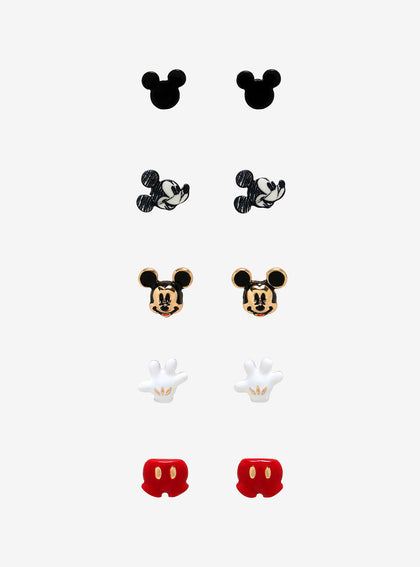 Mickey Mouse Set de Aretes Caras