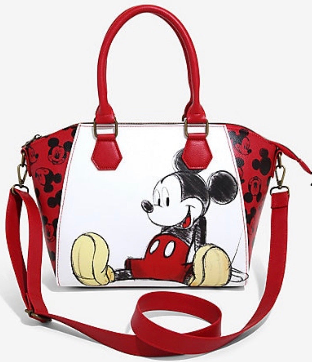 Mickey Mouse Bolsa Roja