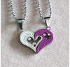 Set De Collares Corazón Pareja
