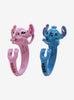 Lilo & Stitch Set De Anillos Angel y Stitch