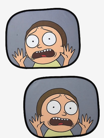 Rick y Morty Sombrillas Para Carro