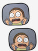 Rick y Morty Sombrillas Para Carro