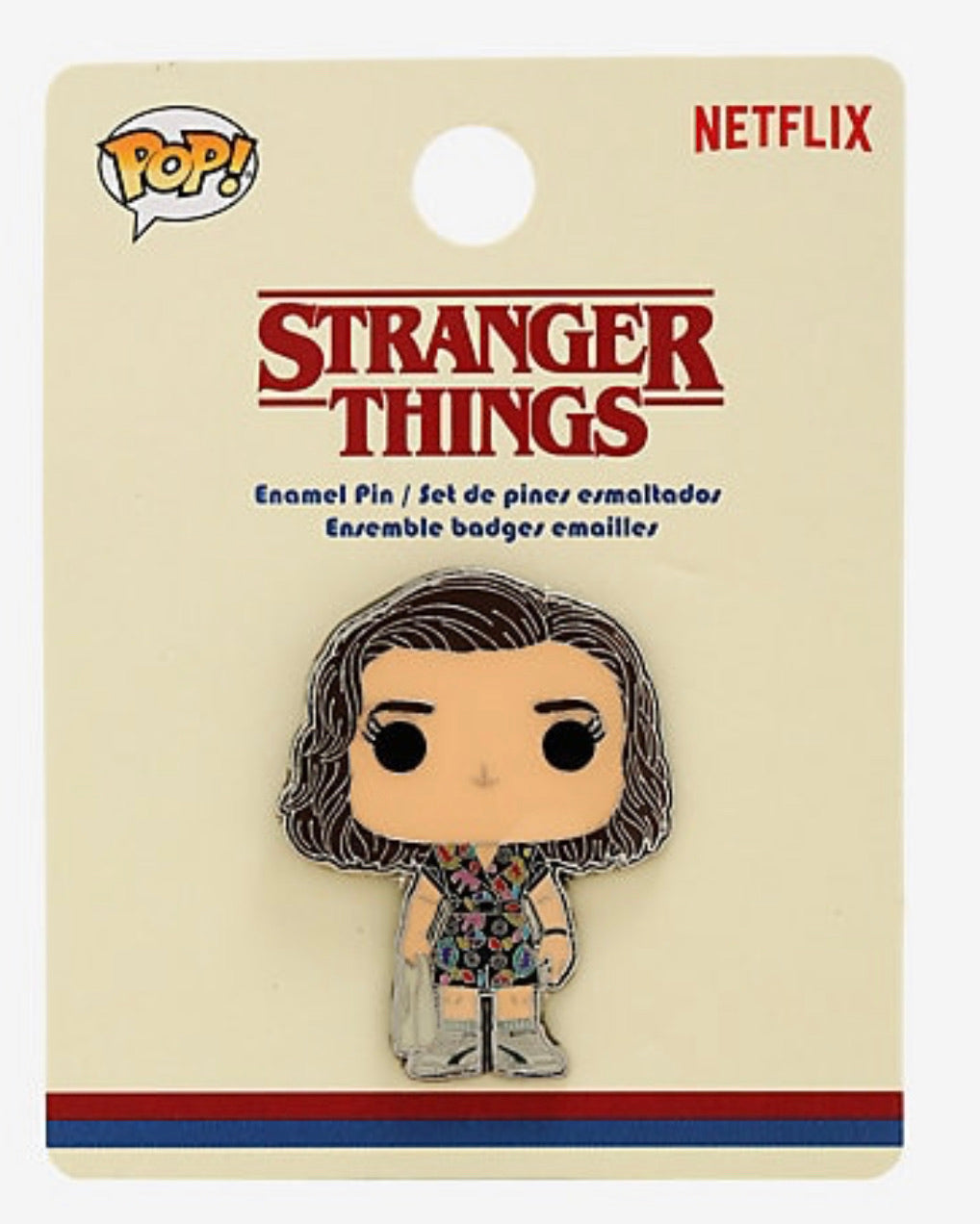 Stranger Things Pin Once Mall Eleven