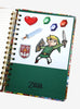 Zelda Cuaderno Vidrio