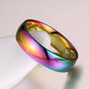 Anillo Arcoíris Rainbow Acero Inoxidable