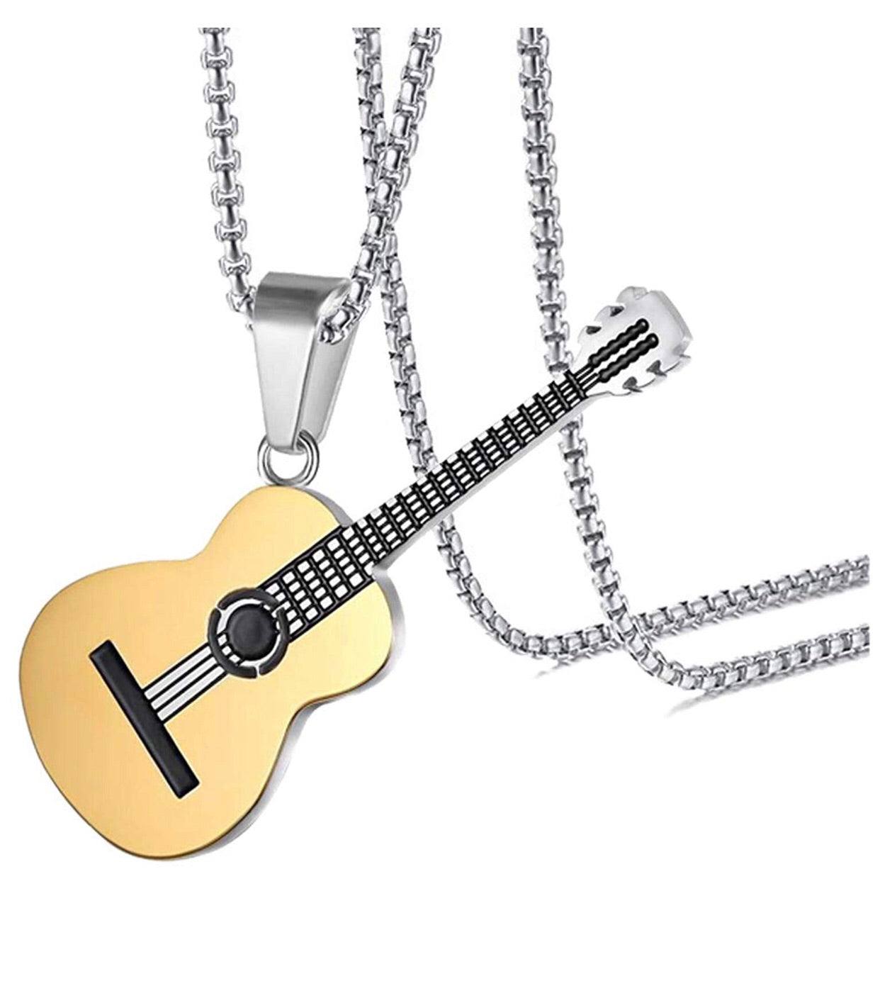 Collar Guitarra Cadena Músico Musica – Accesorios-Mexicali