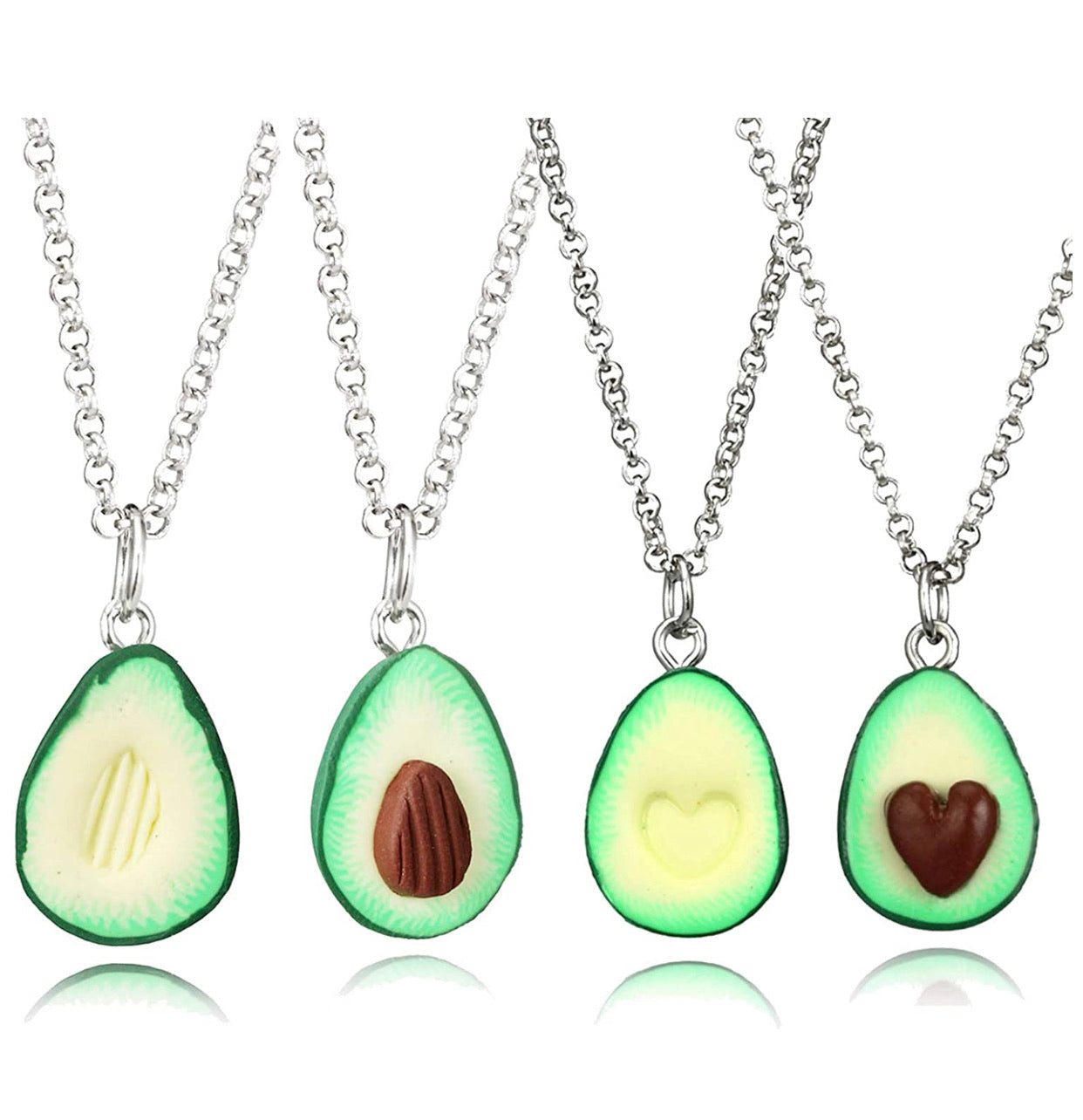 Collar Aguacate Bff Mejores Amigas