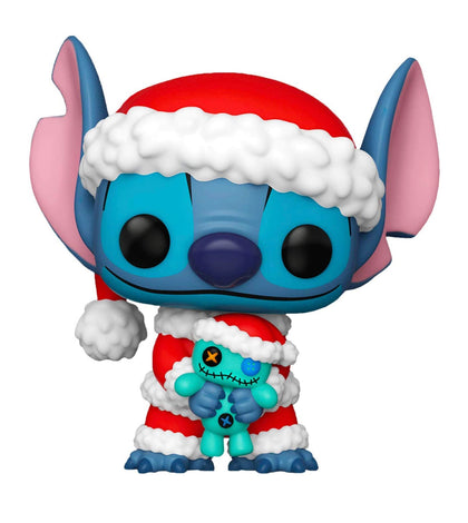 Stitch Funko Navidad Santa Scrump