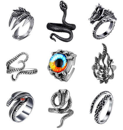 Set De Anillos Caballero Sunssy