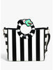 BeetleJuice Mochila Satchel Gusano Rayas