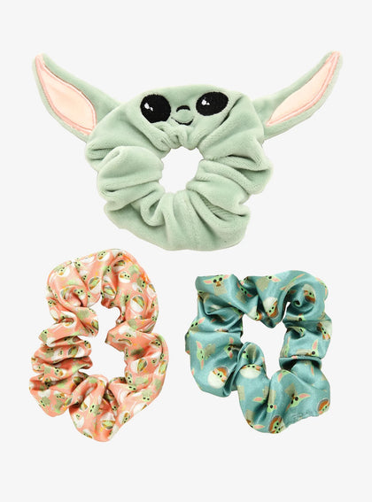 Mandalorian Scrunchies Baby Yoda