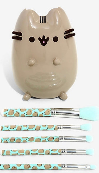 Set De Brochas Pusheen