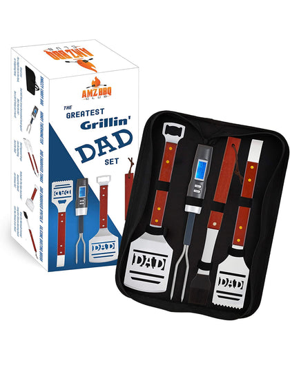 Set Asado Espátulas Para Papá