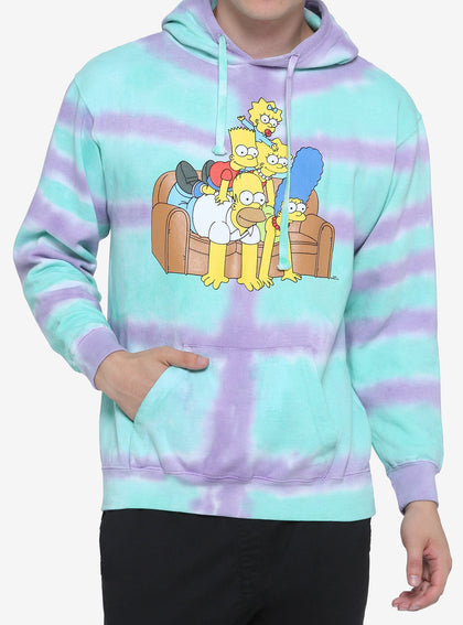 Los Simpson Hoddie Tie Dye Sudadera