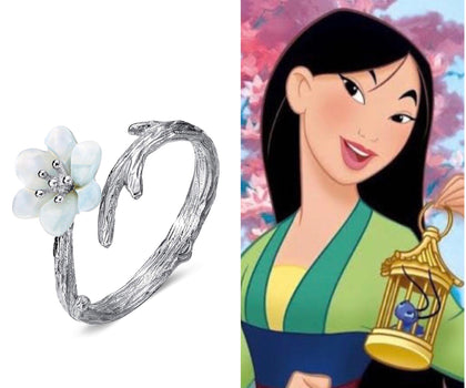 Mulan Anillo Princesa Blossom Flor