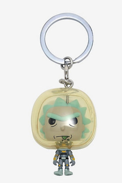 Rick y Morty Llavero Traje Espacial Rick