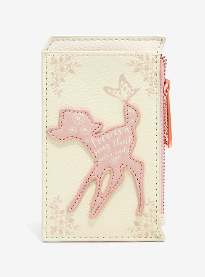 Tarjetero Bambi Disney Rosegold