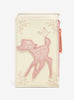 Tarjetero Bambi Disney Rosegold
