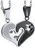 Set De Collares Corazón Pareja