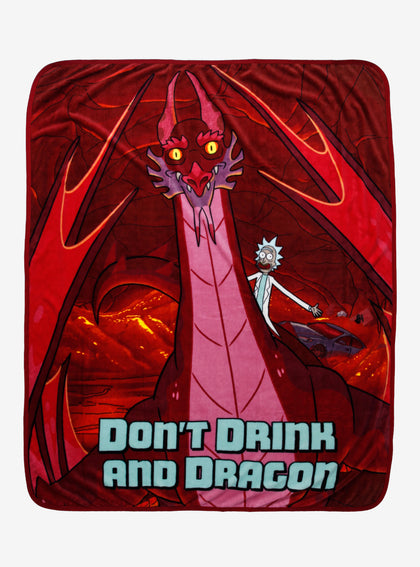 Rick y Morty Cobija Dragon