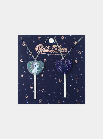 Sailor Moon Set Collares Paleta Dulce Mejores Amigos