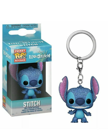 Lilo & Stitch Funko Stitch Llavero Glitter