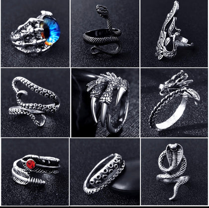 Set De Anillos Caballero Sunssy