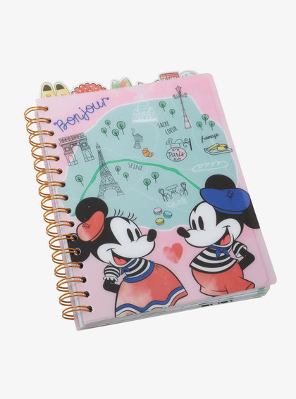 Mickey Mouse y Minnie Mouse Cuaderno Bonjour
