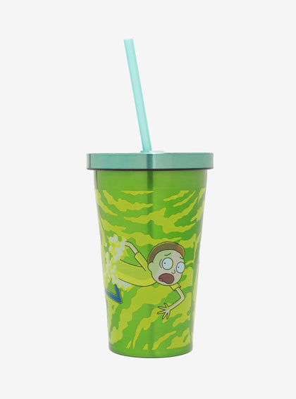 Rick y Morty Termo Acero Inoxidable