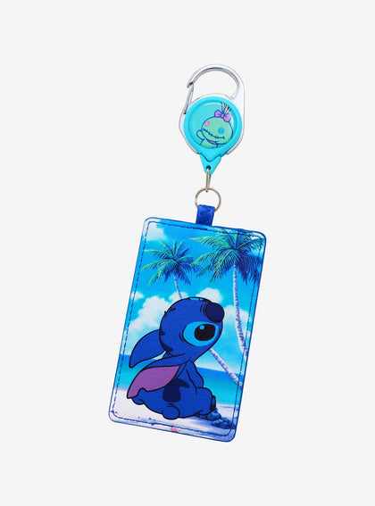 Lilo & Stitch Porta Gafete Stitch y Scrump